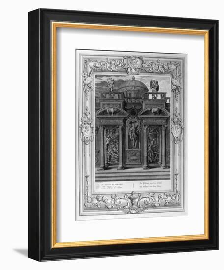 The House of Sleep, 1733-Bernard Picart-Framed Giclee Print