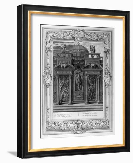 The House of Sleep, 1733-Bernard Picart-Framed Giclee Print