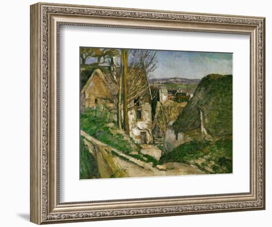 The House of the Hanged Man, 1873-Paul Cézanne-Framed Giclee Print