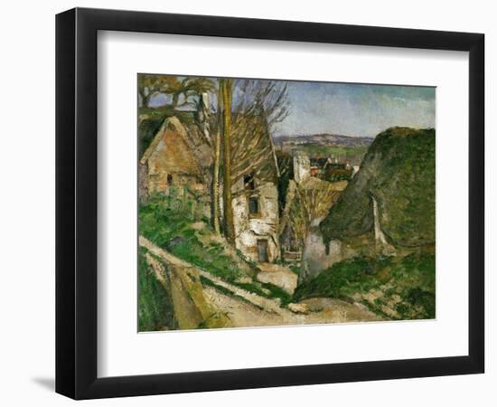 The House of the Hanged Man, 1873-Paul Cézanne-Framed Giclee Print