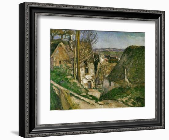 The House of the Hanged Man, 1873-Paul Cézanne-Framed Giclee Print