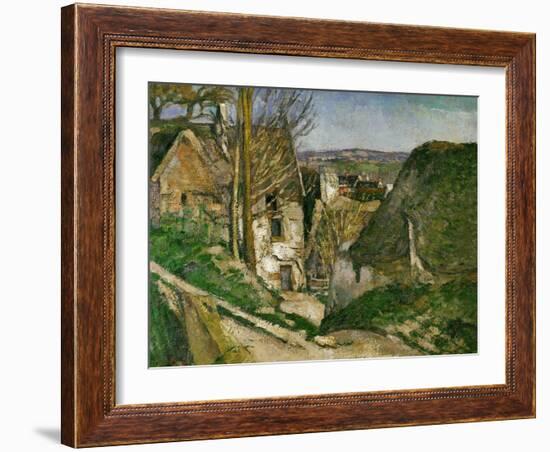 The House of the Hanged Man, 1873-Paul Cézanne-Framed Giclee Print