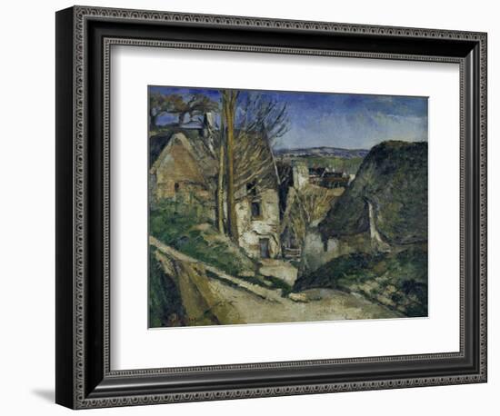 The House of the Hanged Man in Auves, c.1872-Paul Cézanne-Framed Giclee Print