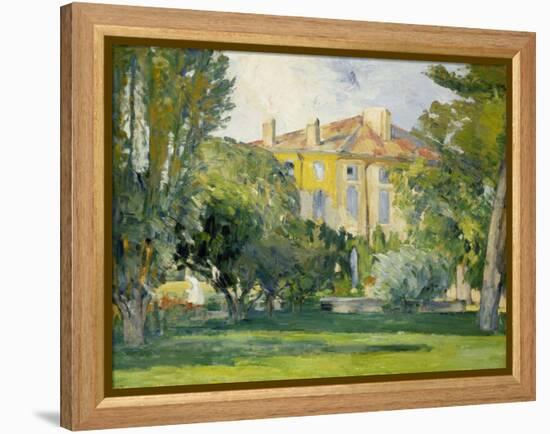 The House of the Jas De Bouffan, C. 1882-1885-Paul Cézanne-Framed Premier Image Canvas