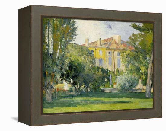 The House of the Jas De Bouffan, C. 1882-1885-Paul Cézanne-Framed Premier Image Canvas