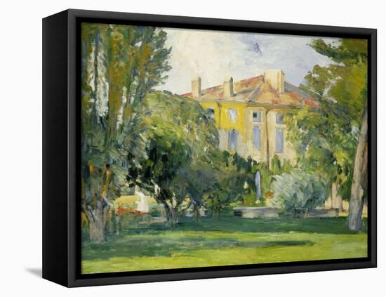 The House of the Jas De Bouffan, C. 1882-1885-Paul Cézanne-Framed Premier Image Canvas