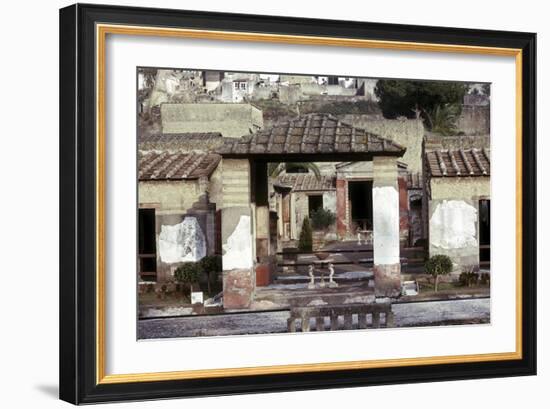 The House of the Stags, Herculaneum, Italy. Artist: Unknown-Unknown-Framed Giclee Print