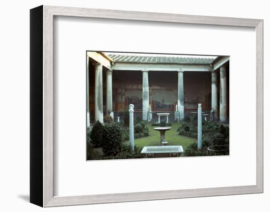 The house of the Vettii in Pompeii, 1st century-Unknown-Framed Photographic Print