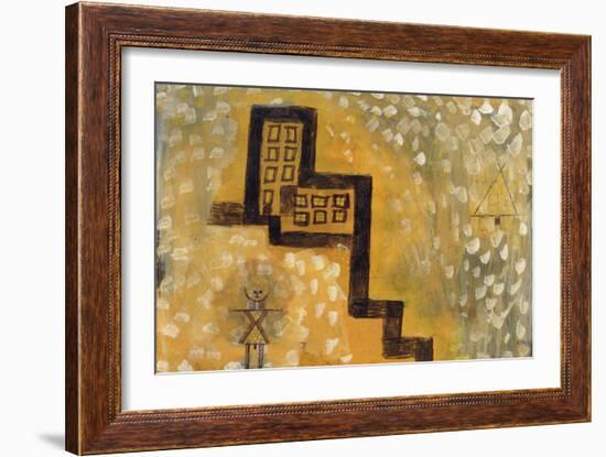 The House on the Hill-Paul Klee-Framed Giclee Print