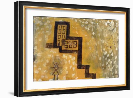 The House on the Hill-Paul Klee-Framed Giclee Print