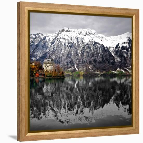 The House on the Lake-Philippe Sainte-Laudy-Framed Premier Image Canvas