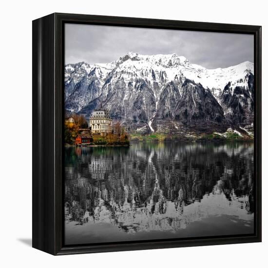 The House on the Lake-Philippe Sainte-Laudy-Framed Premier Image Canvas