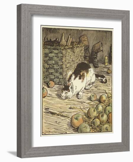 The House that Jack Built (Colour Litho)-Randolph Caldecott-Framed Giclee Print