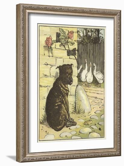 The House that Jack Built (Colour Litho)-Randolph Caldecott-Framed Giclee Print