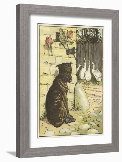 The House that Jack Built (Colour Litho)-Randolph Caldecott-Framed Giclee Print