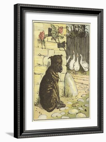 The House that Jack Built (Colour Litho)-Randolph Caldecott-Framed Giclee Print