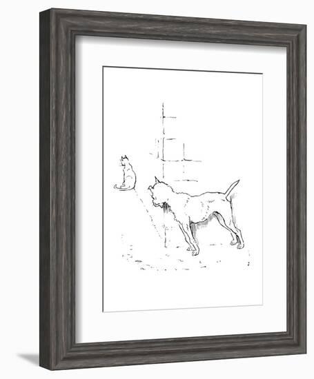 The House That Jack Built-Randolph Caldecott-Framed Premium Giclee Print