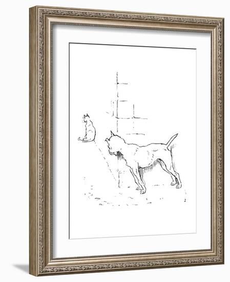 The House That Jack Built-Randolph Caldecott-Framed Premium Giclee Print