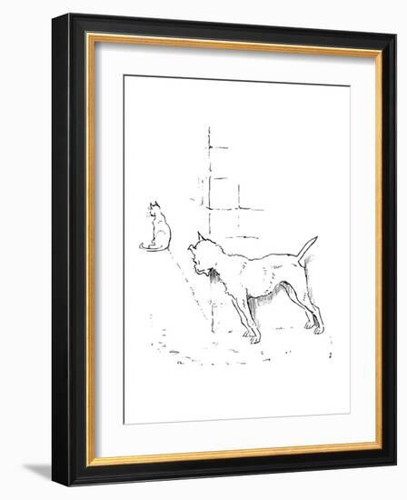 The House That Jack Built-Randolph Caldecott-Framed Premium Giclee Print