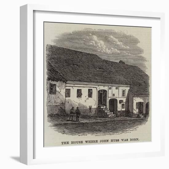 The House Where John Huss Was Born-null-Framed Giclee Print