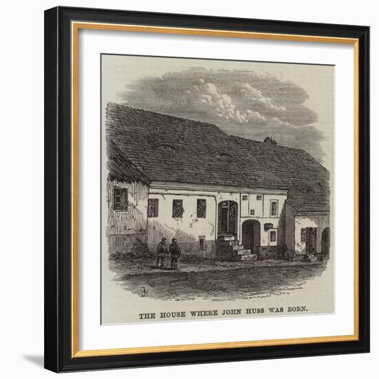 The House Where John Huss Was Born-null-Framed Giclee Print