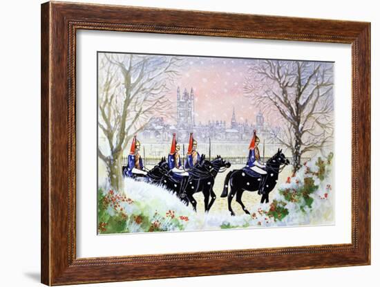 The Household Cavalry, 2005-Tony Todd-Framed Giclee Print