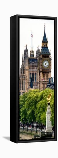 The Houses of Parliament and Big Ben - City of London - England - United Kingdom - Door Poster-Philippe Hugonnard-Framed Premier Image Canvas