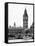 The Houses of Parliament and Big Ben - Hungerford Bridge and River Thames - City of London - UK-Philippe Hugonnard-Framed Premier Image Canvas