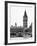 The Houses of Parliament and Big Ben - Hungerford Bridge and River Thames - City of London - UK-Philippe Hugonnard-Framed Photographic Print