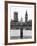 The Houses of Parliament and Big Ben - Hungerford Bridge and River Thames - City of London - UK-Philippe Hugonnard-Framed Photographic Print