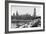 The Houses of Parliament and Westminster Bridge, London, 1926-1927-null-Framed Giclee Print