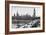 The Houses of Parliament and Westminster Bridge, London, 1926-1927-null-Framed Giclee Print