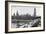 The Houses of Parliament and Westminster Bridge, London, 1926-1927-null-Framed Giclee Print