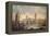 The Houses of Parliament and Westminster Bridge-Richard Willis-Framed Premier Image Canvas