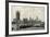 'The Houses of Parliament', (c1897)-E&S Woodbury-Framed Giclee Print