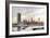 The Houses of Parliament from Lambeth Palace, Westminster, London, C1905-null-Framed Giclee Print