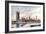 The Houses of Parliament from Lambeth Palace, Westminster, London, C1905-null-Framed Giclee Print