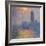 The Houses of Parliament, London, with the Sun Breaking Through the Fog-Claude Monet-Framed Art Print