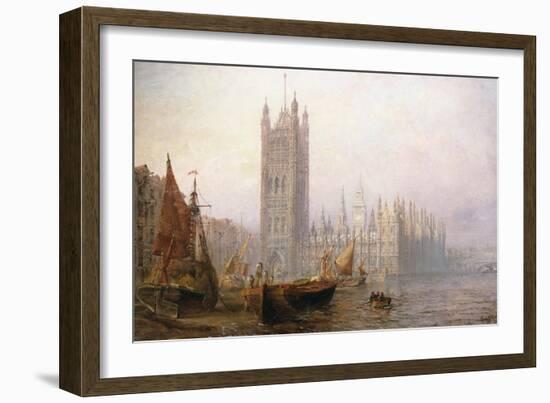 The Houses of Parliament, London-Claude T. Stanfield Moore-Framed Giclee Print
