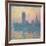 The Houses of Parliament, Sunset, 1903-Claude Monet-Framed Giclee Print