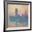 The Houses of Parliament, Sunset, 1903-Claude Monet-Framed Giclee Print