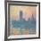 The Houses of Parliament, Sunset, 1903-Claude Monet-Framed Giclee Print