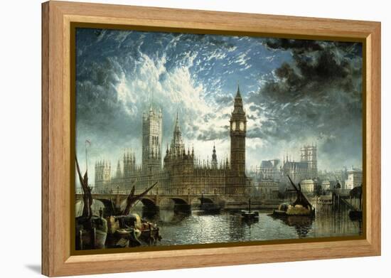 The Houses of Parliament-John Anderson-Framed Premier Image Canvas