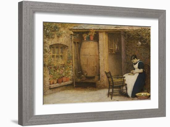 The Housewife-Frederick Walker-Framed Giclee Print