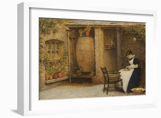 The Housewife-Frederick Walker-Framed Giclee Print