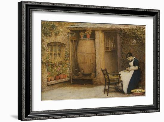 The Housewife-Frederick Walker-Framed Giclee Print