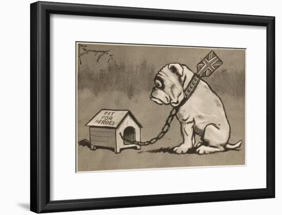 The Housing Problem by Fred Buchanan-null-Framed Art Print