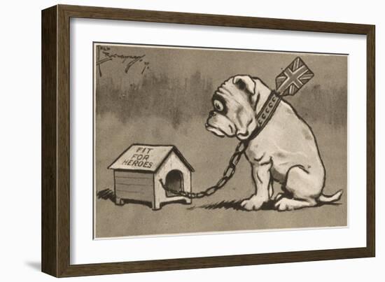 The Housing Problem by Fred Buchanan-null-Framed Art Print