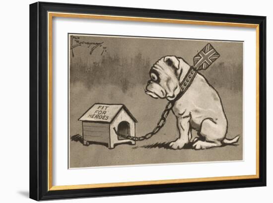 The Housing Problem by Fred Buchanan-null-Framed Art Print