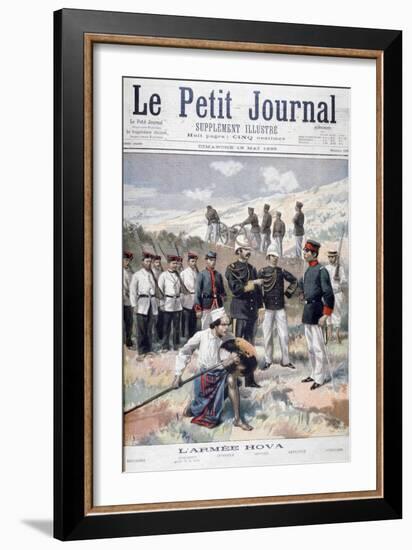 The Hova Army, Madagascar, 1895-F Meaulle-Framed Giclee Print